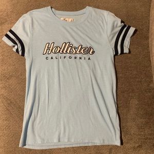 Light blue hollister shirt